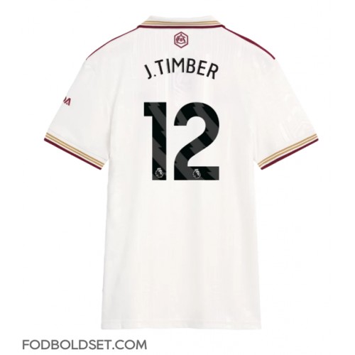 Arsenal Jurrien Timber #12 Tredjetrøje Dame 2025-26 Kortærmet